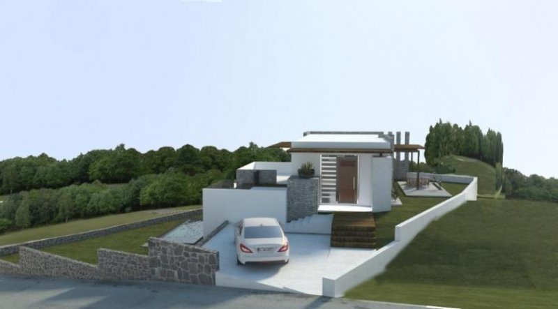 Kissamos Kreta, Kissamos: Halbfertiges Haus mit Blick auf Meer und Berge zu verkaufen Haus kaufen